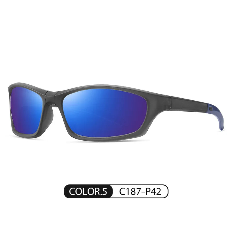 Sports Folding Sunglasses Ultra Light Color Windproof Portable Cycling Polarizing Sun Glasses Outdoor Travel Eyewear T229