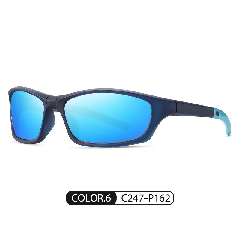 Sports Folding Sunglasses Ultra Light Color Windproof Portable Cycling Polarizing Sun Glasses Outdoor Travel Eyewear T229