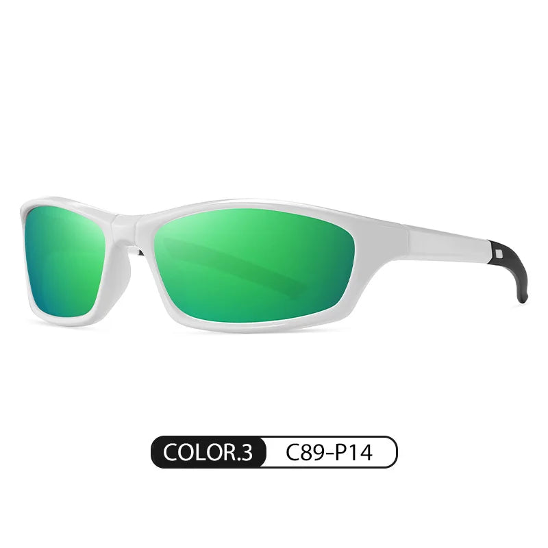 Sports Folding Sunglasses Ultra Light Color Windproof Portable Cycling Polarizing Sun Glasses Outdoor Travel Eyewear T229