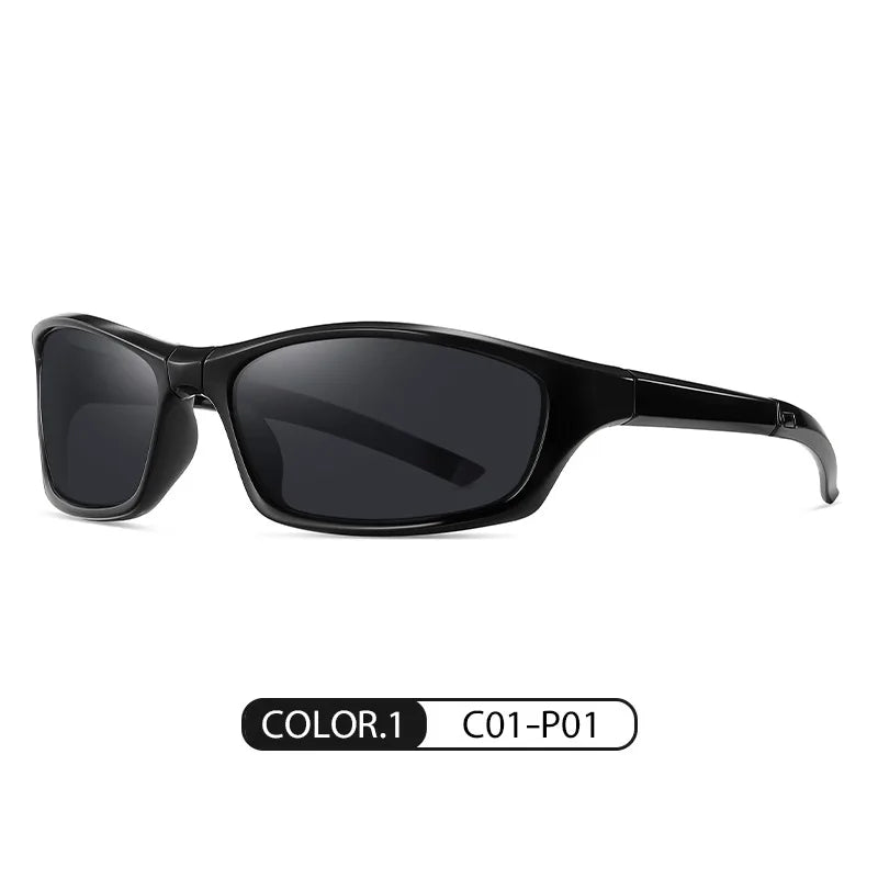 Sports Folding Sunglasses Ultra Light Color Windproof Portable Cycling Polarizing Sun Glasses Outdoor Travel Eyewear T229